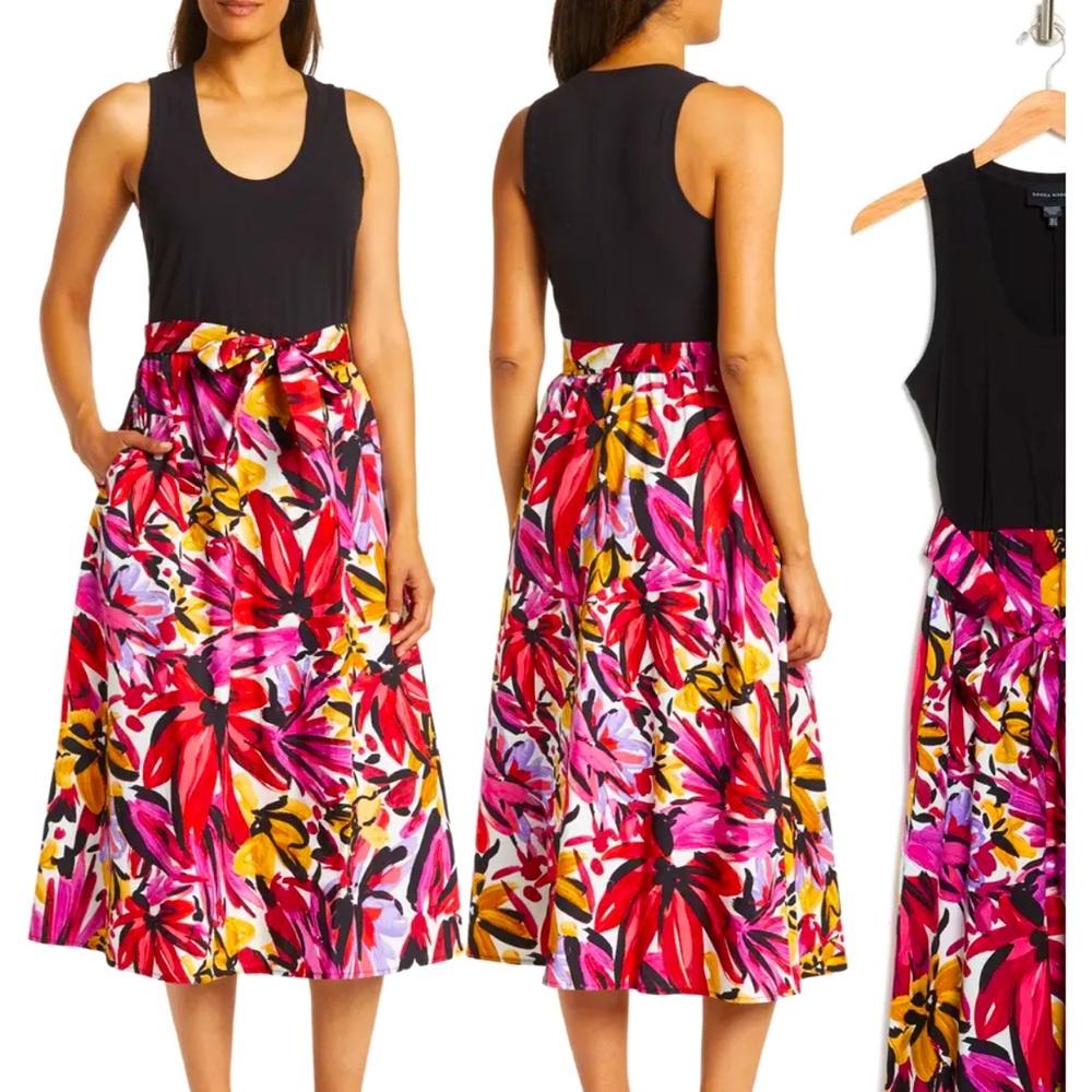 NEW | Donna Morgan | A-Line Midi Dress